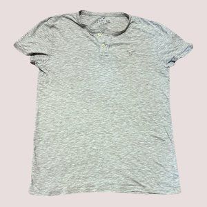 American Eagle Outfitters Legend T Classic Fit Short Sleeve Henley Size Small